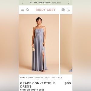 Birdy Grey “Grace Convertible” Bridesmaid Dress